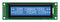 MIDAS MC22005A6W-BNMLW-V2 Alphanumeric LCD, 20 x 2, White on Blue, 5V, Parallel, English, Japanese, Transmissive