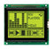 MIDAS MC128064B6W-SPTLY-V2 Graphic LCD, 128 x 64 Pixels, Black on Yellow / Green, 5V, Parallel, No Font, Transflective