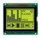 MIDAS MC128064B6W-SPTLY-V2 Graphic LCD, 128 x 64 Pixels, Black on Yellow / Green, 5V, Parallel, No Font, Transflective
