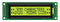 MIDAS MC22005A6W-SPTLY-V2 Alphanumeric LCD, 20 x 2, Black on Yellow / Green, 5V, Parallel, English, Japanese, Transflective
