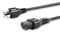 SCHAFFNER IL13-US1-SVT-3100-183 Mains Power Cord, IEC 60320 C13, Mains Plug, USA, NEMA 5-15P, 6 ft, 1.83 m, Black, IL 13 Series