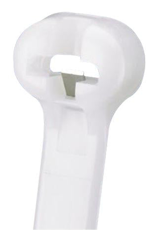 PANDUIT BT1M-M Cable Tie, Nylon 6.6 (Polyamide 6.6), Natural, 102 mm, 2.4 mm, 23 mm, 18 lb