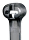 PANDUIT BT4S-C0 Cable Tie, Dome Top&iuml;&iquest;&frac12; Barb Ty, Nylon 6.6 (Polyamide 6.6), Black, 384 mm, 4.7 mm, 102 mm, 50 lb