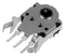 ALPS EC10E1220501 Incremental Rotary Encoder, Hollow Shaft, Horizontal, 10mm, 24 Detents, 12 Pulses