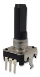 ALPS EC12E24204A8 Incremental Rotary Encoder, Insulated Shaft, 12mm, Vertical, 24 Detents, 24 Pulses