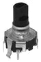 ALPS EC12D1524403 Incremental Rotary Encoder, Insulated Shaft, 12mm, Vertical, 30 Detents, 15 Pulses