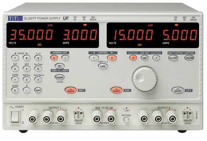 AIM-TTI INSTRUMENTS QL564TP 242W Bench Top Power Supply with a 0V-56V Output Voltage and 0A-4A Output Current