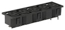 SCHURTER 0909.0041 Power Entry Connector, Receptacle, 250 VAC, 15 A, Panel Mount, Solder