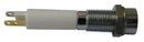 CML INNOVATIVE TECHNOLOGIES 19030354 Multicolour Panel Indicators, Bright Chrome Bezel, Green, Red, 6 mm, R 15mA, G 15mA, R 24V, G 24V