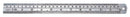 CK TOOLS T3530 12 Stainless Steel 300mm Rule with Hanging Hole