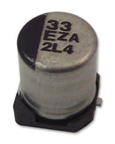 PANASONIC ELECTRONIC COMPONENTS EEHZK1V331P CAP, ALU ELEC, AUTO, 330UF, RAD CAN