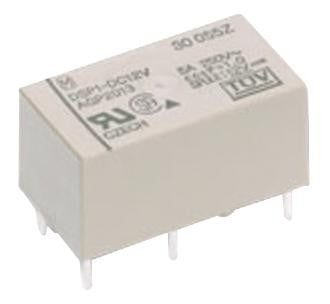 PANASONIC ELECTRIC WORKS DSP2A-L2-DC3V General Purpose Relay, DSP Series, Power, Latching Dual Coil, DPST-NO, 3 VDC, 5 A
