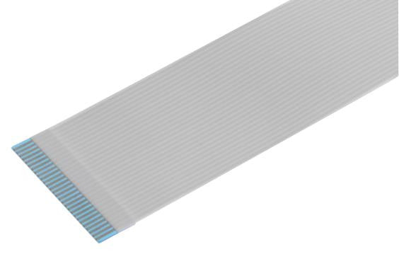 MOLEX 15166-0207 Ribbon Cable, FFC Contacts, FFC Contacts, 2 ", 51 mm, Same Sided Contacts, White