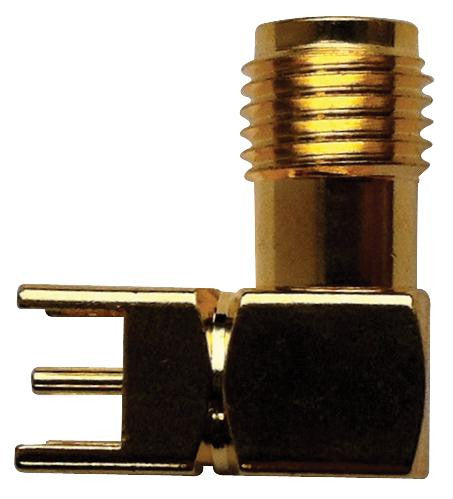 LPRS SMA RA CONNECTOR RF / Coaxial Connector, SMA Coaxial, Solder