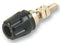 HIRSCHMANN TEST AND MEASUREMENT 930099100 Test Connector, 4mm Banana, Equipment Chassis and Switch Panels, 16 A, Black