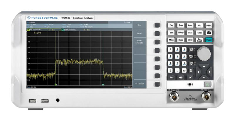 Rohde & Schwarz FPC-COM2 Spectrum Analyser Bench FPC Series 5kHz to 3GHz 178 mm 396 147
