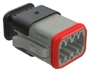 Amphenol SINE/TUCHEL AT06-08SA-SR2GY AT06-08SA-SR2GY Automotive Housing Plug 8POS 13A