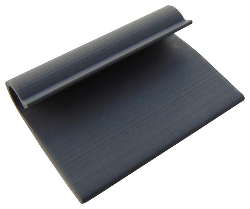 Panduit AJC19-A-C AJC19-A-C Fastener J Clip Adhesive Backed Cable Clamp 4.6 mm PVC (Polyvinylchloride) Grey 31.8