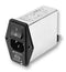 SCHAFFNER FN1394-10-05-11 Power Entry Connector, FN 390 Series, Plug, 250 VAC, 12 A, Panel Mount, Quick Connect