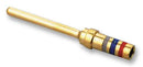AMP - TE CONNECTIVITY 205089-4 D Sub Connector, 109 Series Connectors, Pin, Copper, Gold Plated Contacts, 20 AWG, 24 AWG