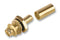 AMPHENOL CONNEX 132119 RF / Coaxial Connector, SMA Coaxial, Straight Bulkhead Jack, Crimp, 50 ohm, RG174, RG188A, RG316