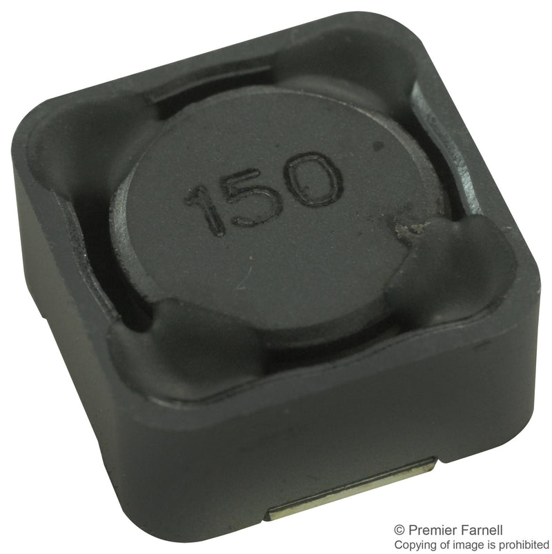 BOURNS SRR1260-150M Surface Mount Power Inductor, SRR1260 Series, 15 &micro;H, 5 A, 4.6 A, Shielded, 0.027 ohm