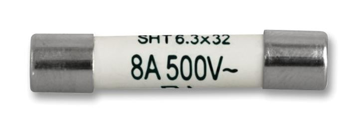 SCHURTER 8020.5017 Fuse, Cartridge, SHT Series, 4 A, 500 V, 6.3mm x 32mm, 1.5 kA