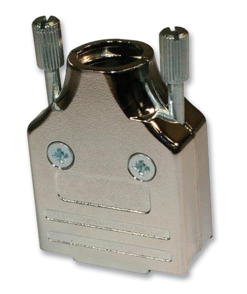 NORCOMP 952-025-030R121 D Sub Backshell, Diecast, ARMOR 952 Series, DB, 180&deg;, Zinc Body