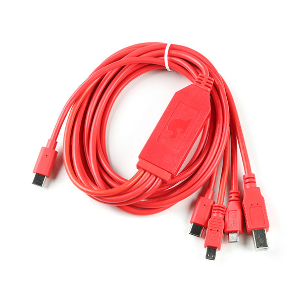 SparkFun SparkFun 4-in-1 Multi-USB Cable - USB-C Host