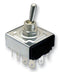 MULTICOMP MCR13-44B-06 Toggle Switch, 4PDT, Non Illuminated, On-On, Panel, 16 A