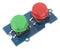 Seeed Studio 111020103 Dual Button Module With Keycaps &amp; Cable 3V to 5V Arduino Raspberry Pi Board