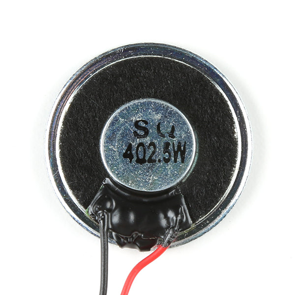 SparkFun Thin Speaker - 4 Ohm, 2.5W, 28mm