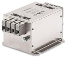 SCHAFFNER FN3256H-16-29 Power Line Filter, Chassis, 3 Phase + Neutral Line, 16 A, 520 VAC, 1 mA