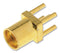RADIALL R110A426000 RF / Coaxial Connector, MMCX Coaxial, Straight Jack, Solder, 50 ohm, Beryllium Copper