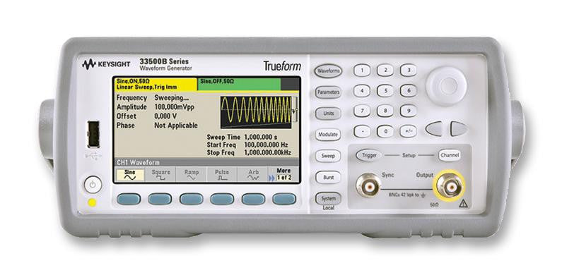 KEYSIGHT TECHNOLOGIES 33509B 1 Channel 20MHz Waveform Generator with 160MSa/s Sampling Rate