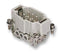 ILME CNEM06T Heavy Duty Connector Insert, 6+PE Signal, CNE Series, Plug, 7 Contacts, 16 A