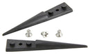 IDEAL-TEK A00CF Tweezer, Tip, Carbon Fibre, Straight, Flat, 40 mm Length