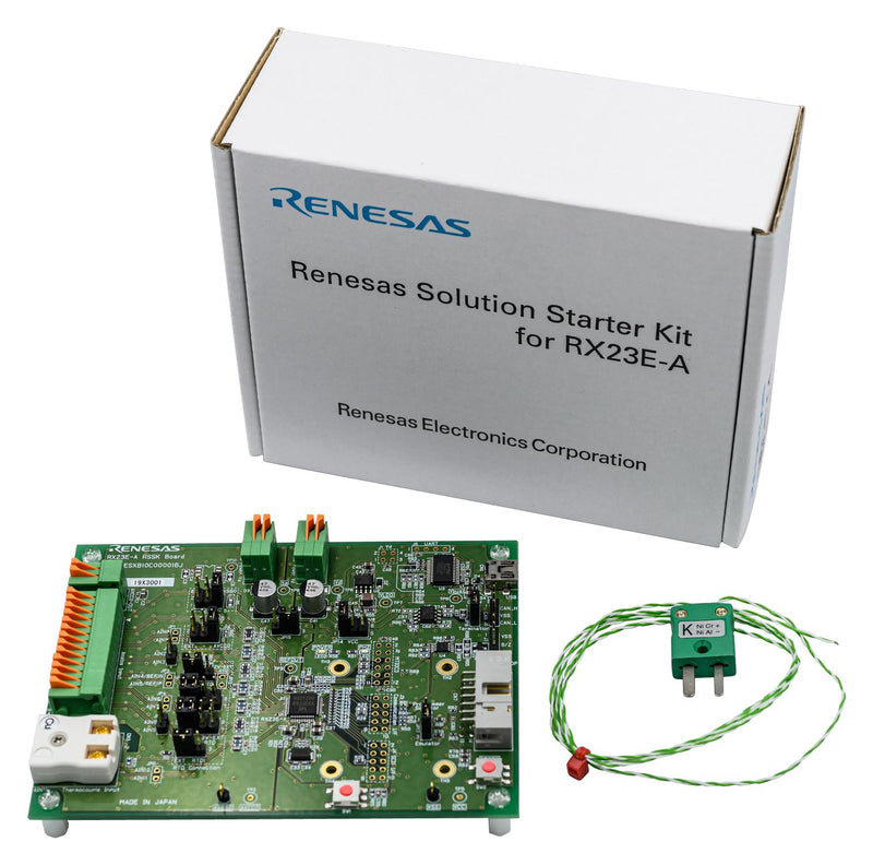 Renesas RTK0ESXB10C00001BJ RTK0ESXB10C00001BJ Starter Kit RX23E-A RX Family 32 Bit MHz