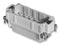 AMPHENOL SINE/TUCHEL C146 10A040 000 2 Heavy Duty Connector Insert, 40+PE, Less Contacts, Heavy Mate D Series, Plug, E16, 41 Contacts