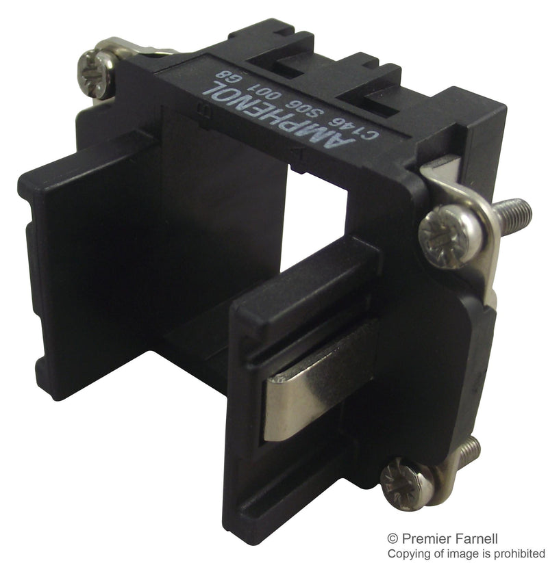 AMPHENOL SINE/TUCHEL C146 S06 001 G8 Connector Accessory, Frame, C146 heavy mate M Series 2Pos Socket Modules