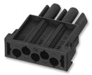 AMPHENOL SINE/TUCHEL C146 C05 801 E8 Heavy Duty Connector Insert, Socket Module, Less Contacts, Heavy Mate M Series, Receptacle