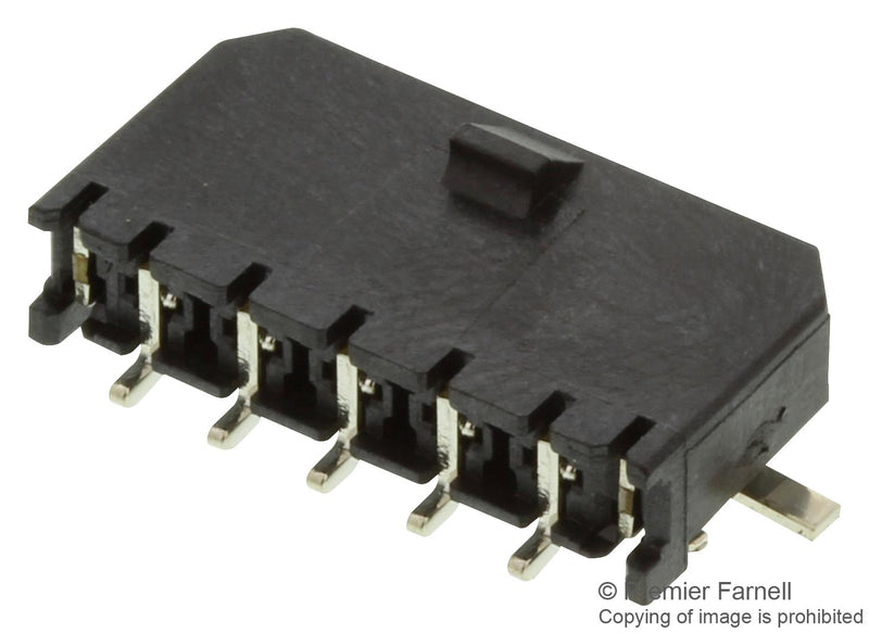 Molex 43650-0512 Wire-To-Board Connector 3 mm 5 Contacts Header Micro-Fit 3.0 43650 Series Surface Mount