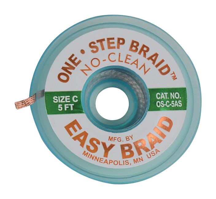 Easybraid OS-C-5AS Desoldering Braid 5FT 25/PACK