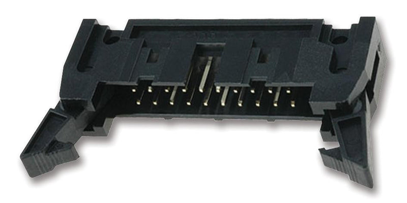 AMPHENOL T816140A1R102CEU Wire-To-Board Connector, Long Latch, 2.54 mm, 40 Contacts, Header, T816 Series, Through Hole