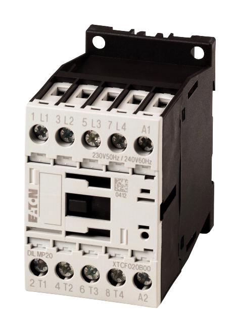 Eaton Moeller DILMP20(24VDC) DILMP20(24VDC) Relay Contactor Dilmp Series 4PST-NO 4P 7 A 6.5 kW 690 VAC