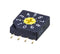 Nidec Copal Electronics SC-2210TB Rotary Coded Switch SC-2000 Series Surface Mount 10 Position 5 VDC BCD 100 mA