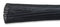 ALPHA WIRE G1301/8 BK007 Sleeving, Braided, Wrappable, 15.2 m, 50 ft, 3.175 mm, PET (Polyethylene Terephthalate), Black