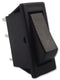 ARCOLECTRIC C1510ALAAA Rocker Switch, Non Illuminated, SPDT, On-On, Black, Panel, 16 A