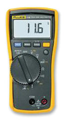 FLUKE FLUKE 116 HVAC Digital Multimeter, 110 Series, 6000 Count, True RMS, Auto, Manual Range, 3.5 Digit