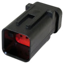 TE Connectivity 776537-1 Connector Housing Ampseal Series Receptacle 3 Ways 4.5 mm AMP Pin Contacts